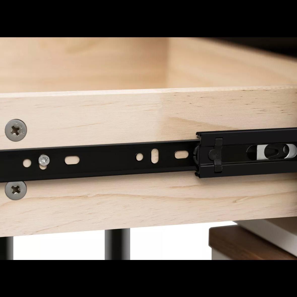 Schminktisch mit LED-Spiegel & 5 Schubladen