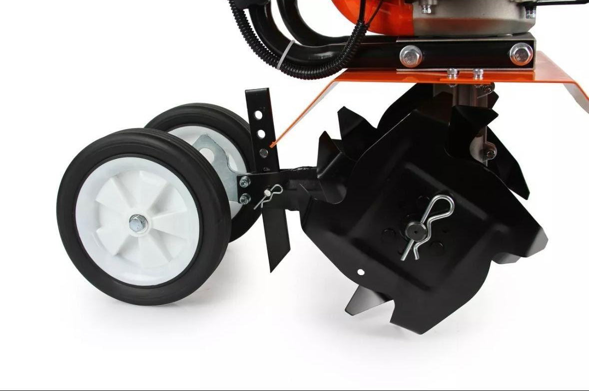 Benzin-Motorhacke 2-Takt 51,7ccm Gartenfräse 30cm