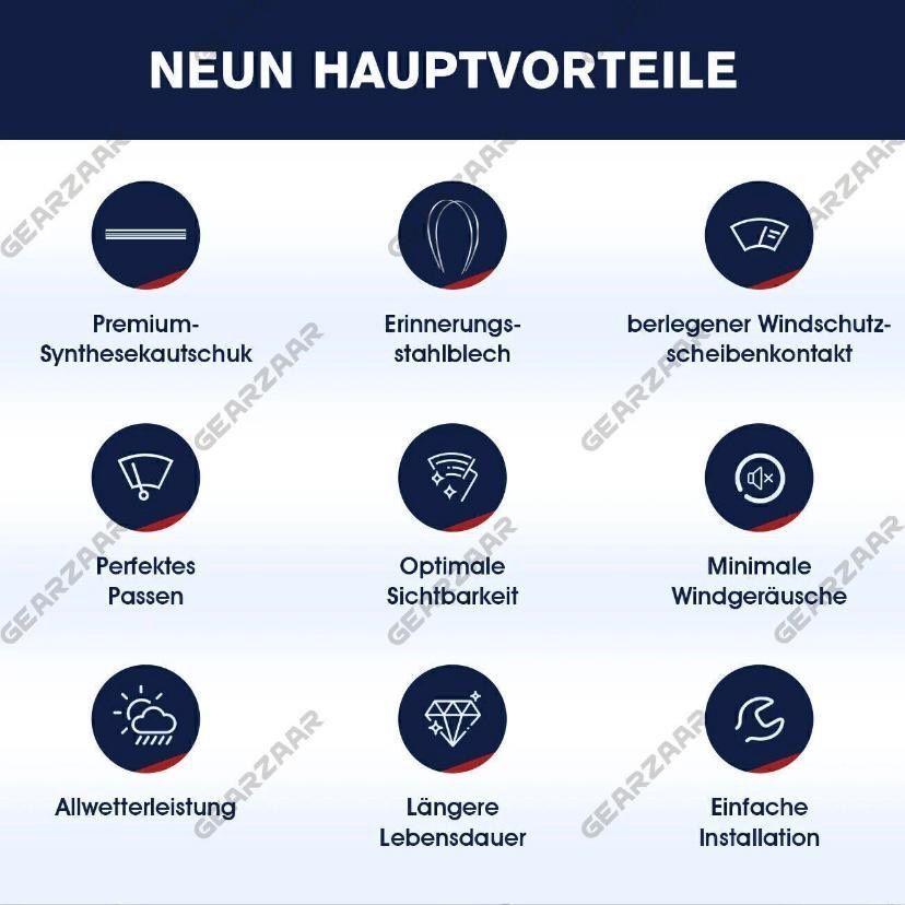 Scheibenwischerarm Set für VW