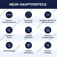 Scheibenwischerarm Set für VW