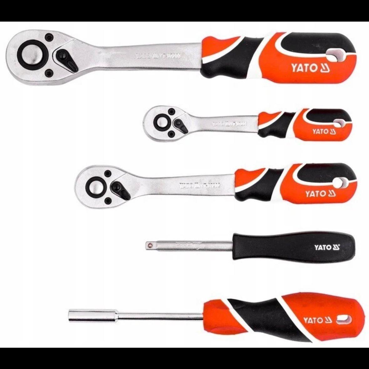 216-tlg. Profi-Werkzeugkoffer aus Chrom-Vanadium-Stahl mit Ratschen-Set