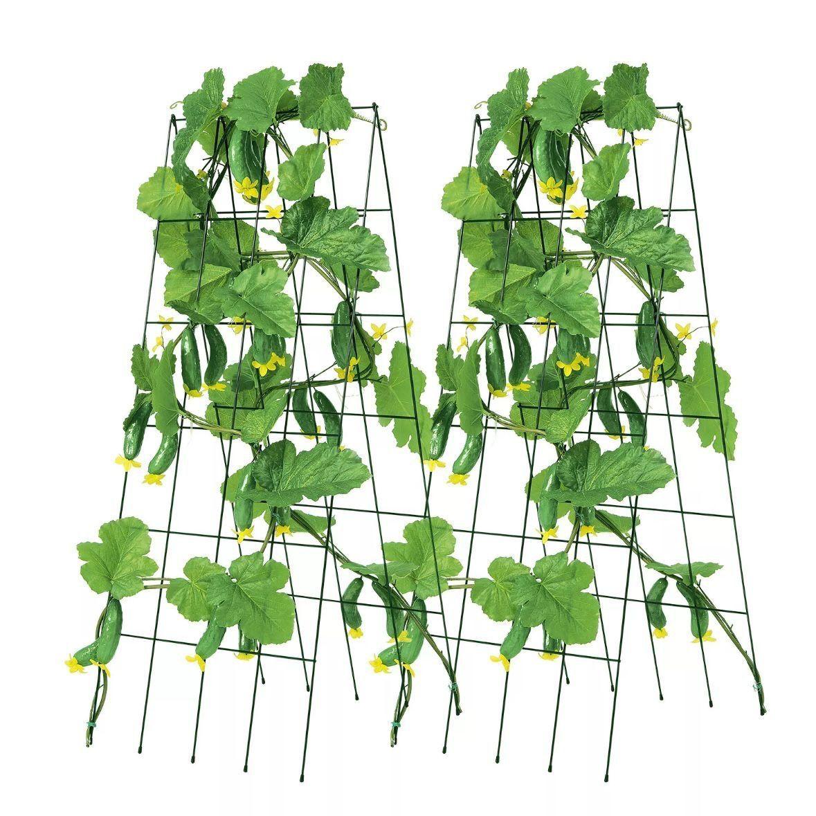 Gurkenspalier A-Frame