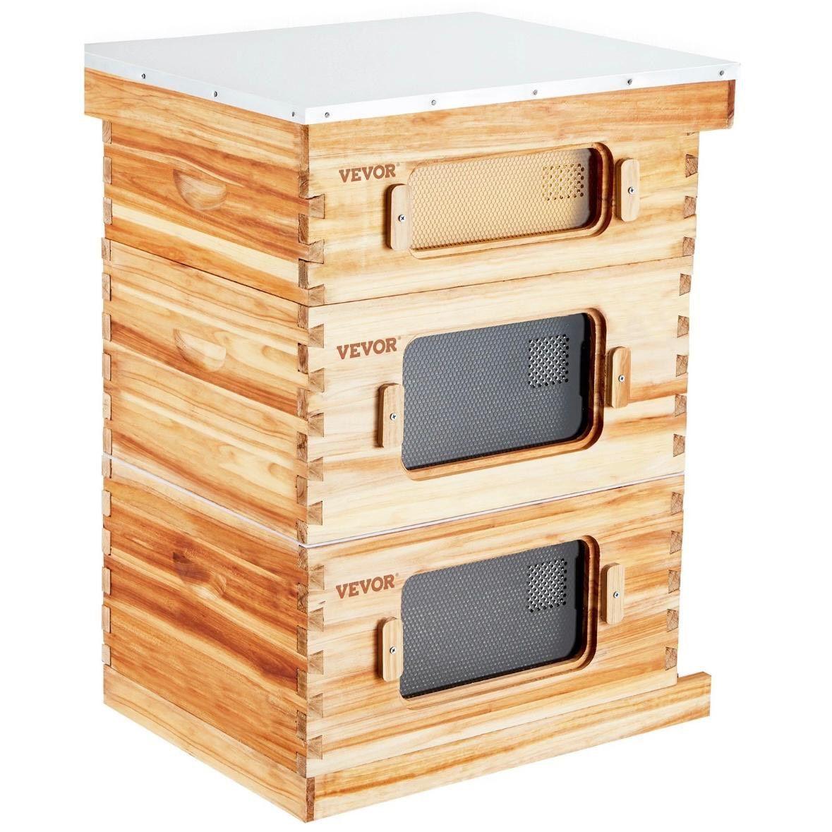 Bienenstock aus Massivholz – robust & wetterfest