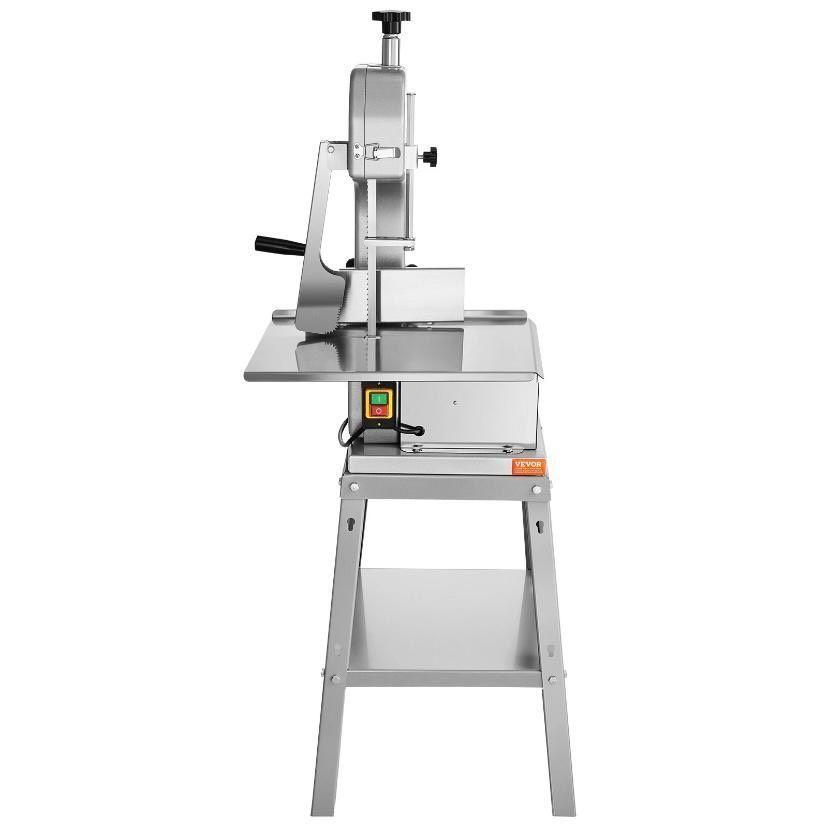 Fleischbandsäge 850W Edelstahl Knochen- & Fleischsäge