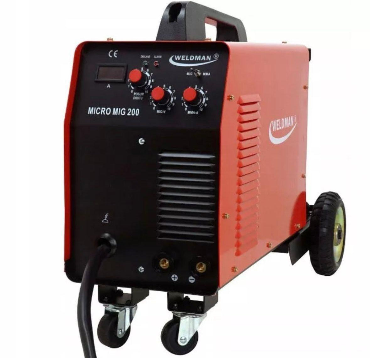 MIG/MAG & MMA Schweißgerät 200A mit IGBT-Inverter & FLUX-Funktion