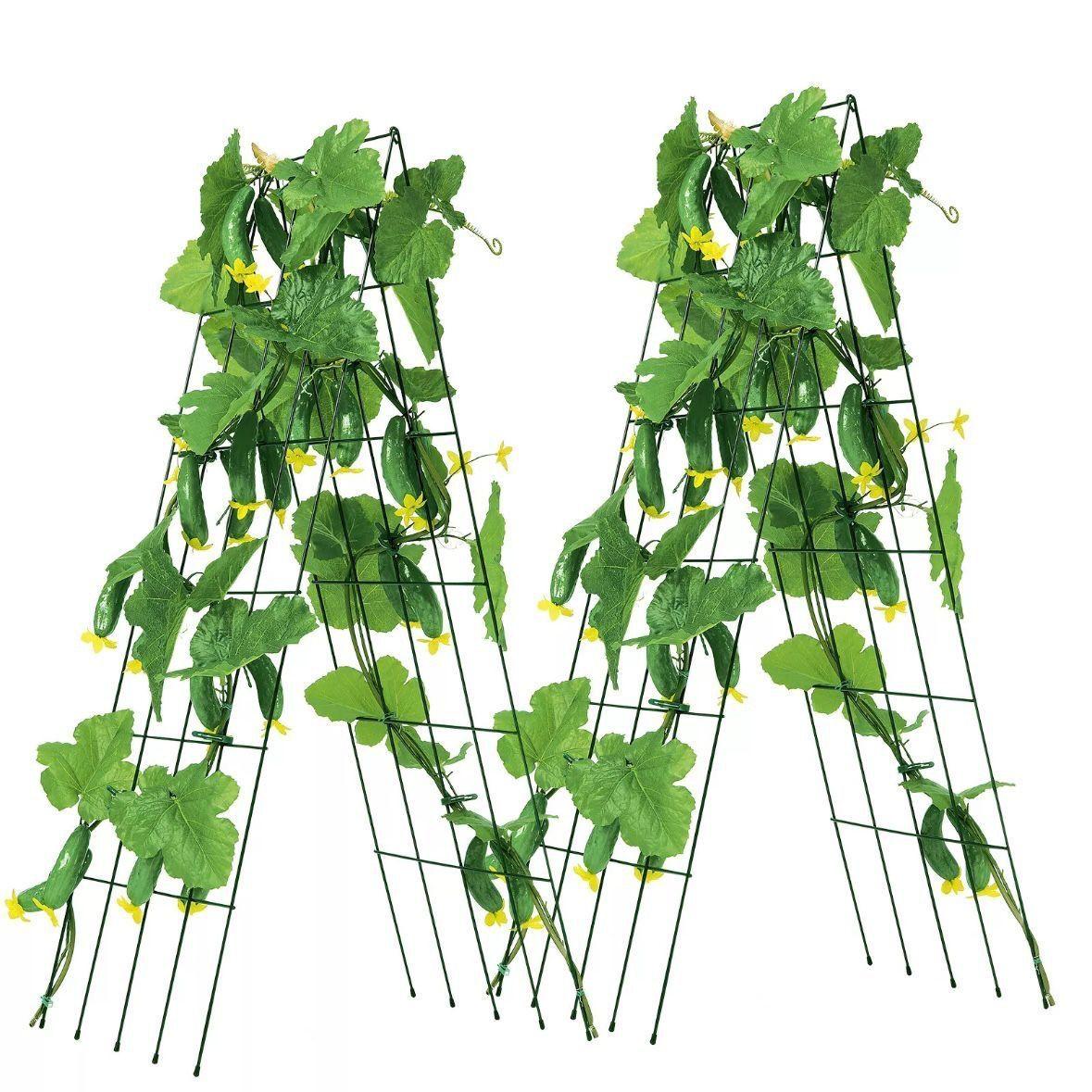 Gurkenspalier A-Frame