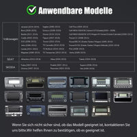 Android 14 Autoradio mit CarPlay Navi für VW Golf 5 6 Touran Caddy Jetta