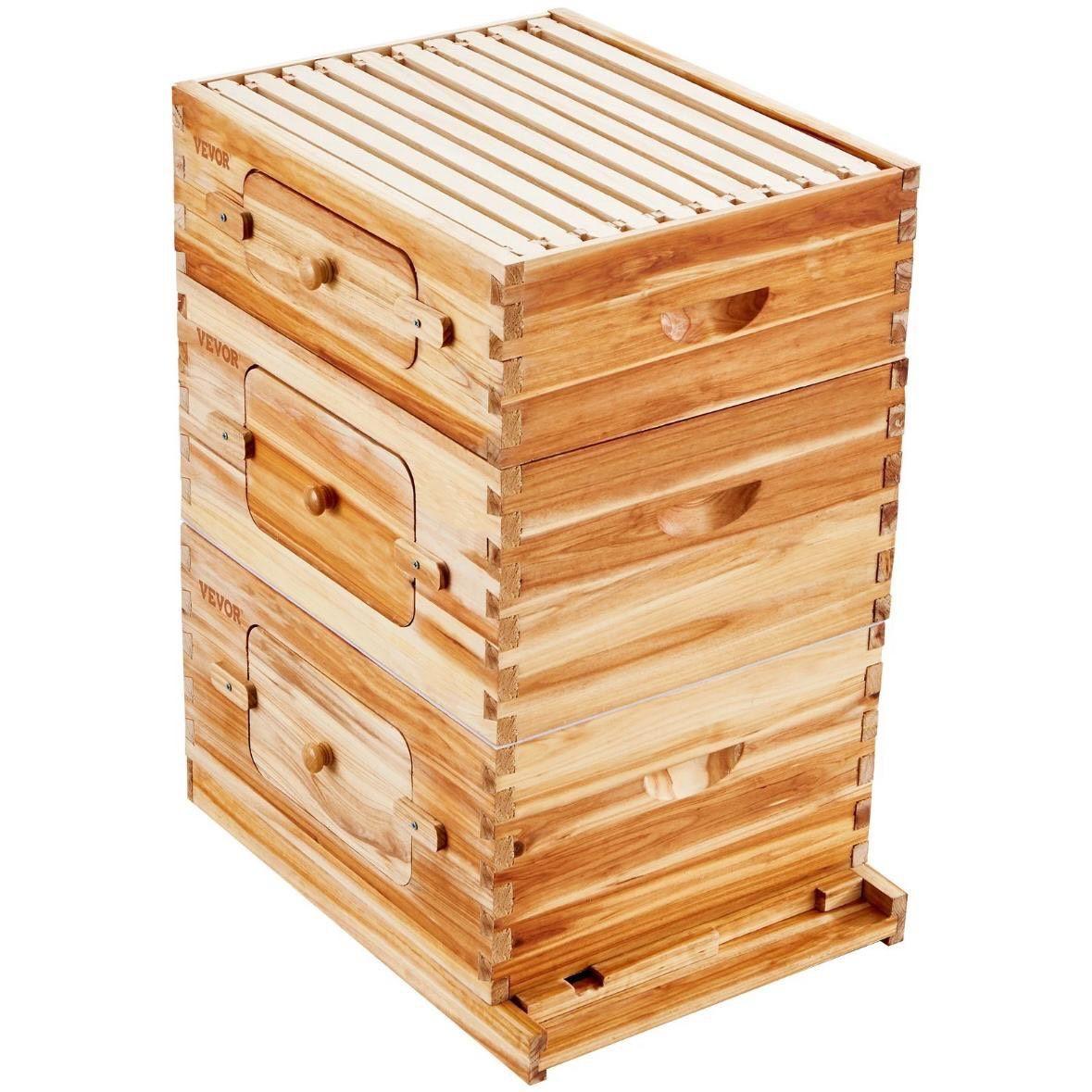 Bienenstock aus Massivholz – robust & wetterfest