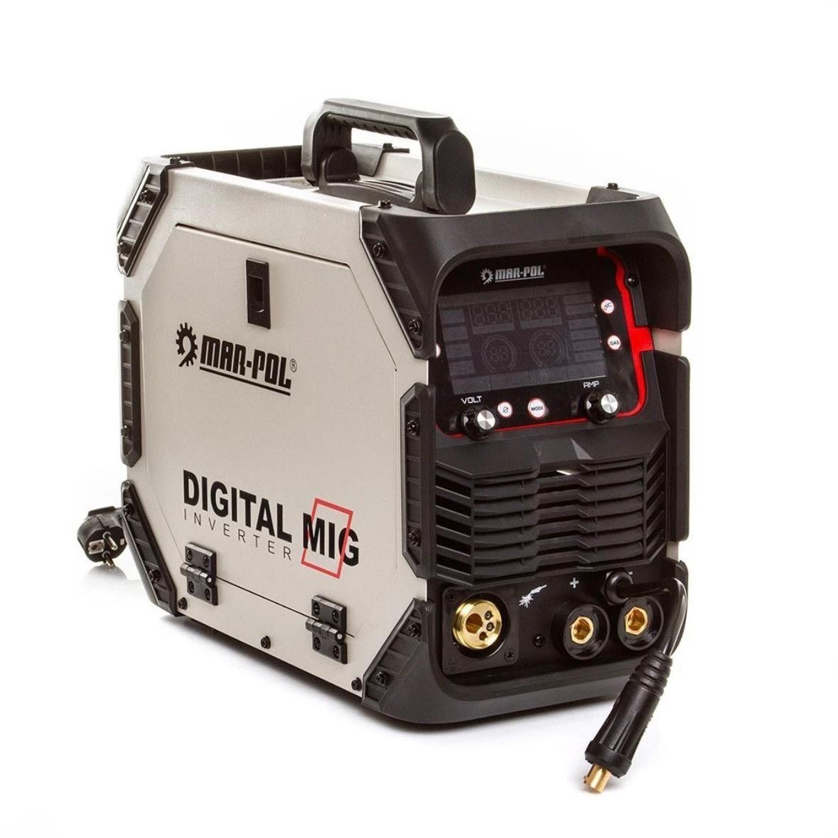 Inverter-Schweißgerät 5in1 MIG/MAG/MMA/TIG mit Synergie-Funktion 250 A