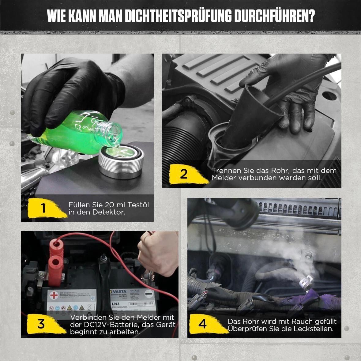 12V EVAP Rauchtester Prüfgerät