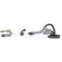 Wand- und Deckenschleifer 1450W mit LED, Teleskop & 2 Schleifköpfen