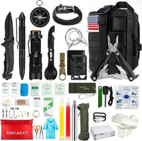 33tlg Survival-Set im Rucksack Outdoor & Notfallausrüstung