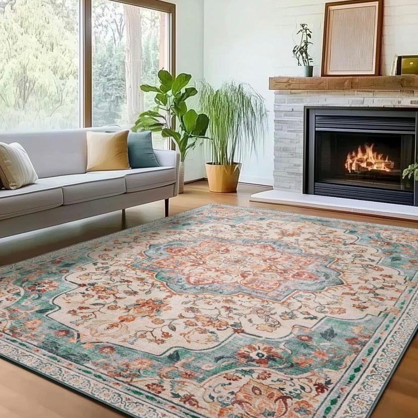 Vintage Wohnzimmer Teppich