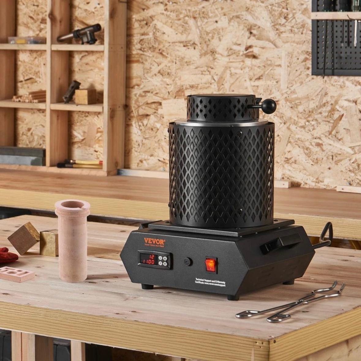 Goldschmelzofen 1350W 1150°C Set