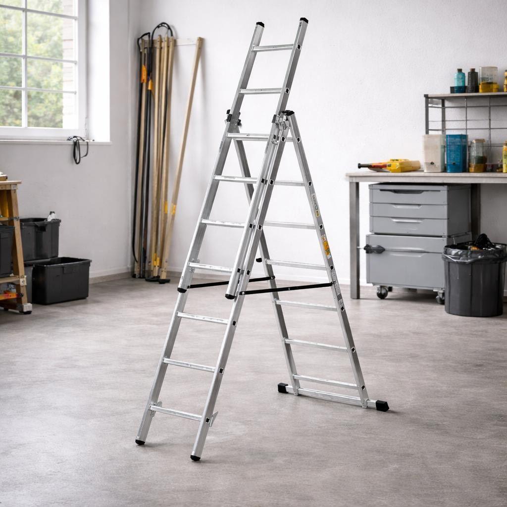 Alu Mehrzweckleiter 3x7 3,25m