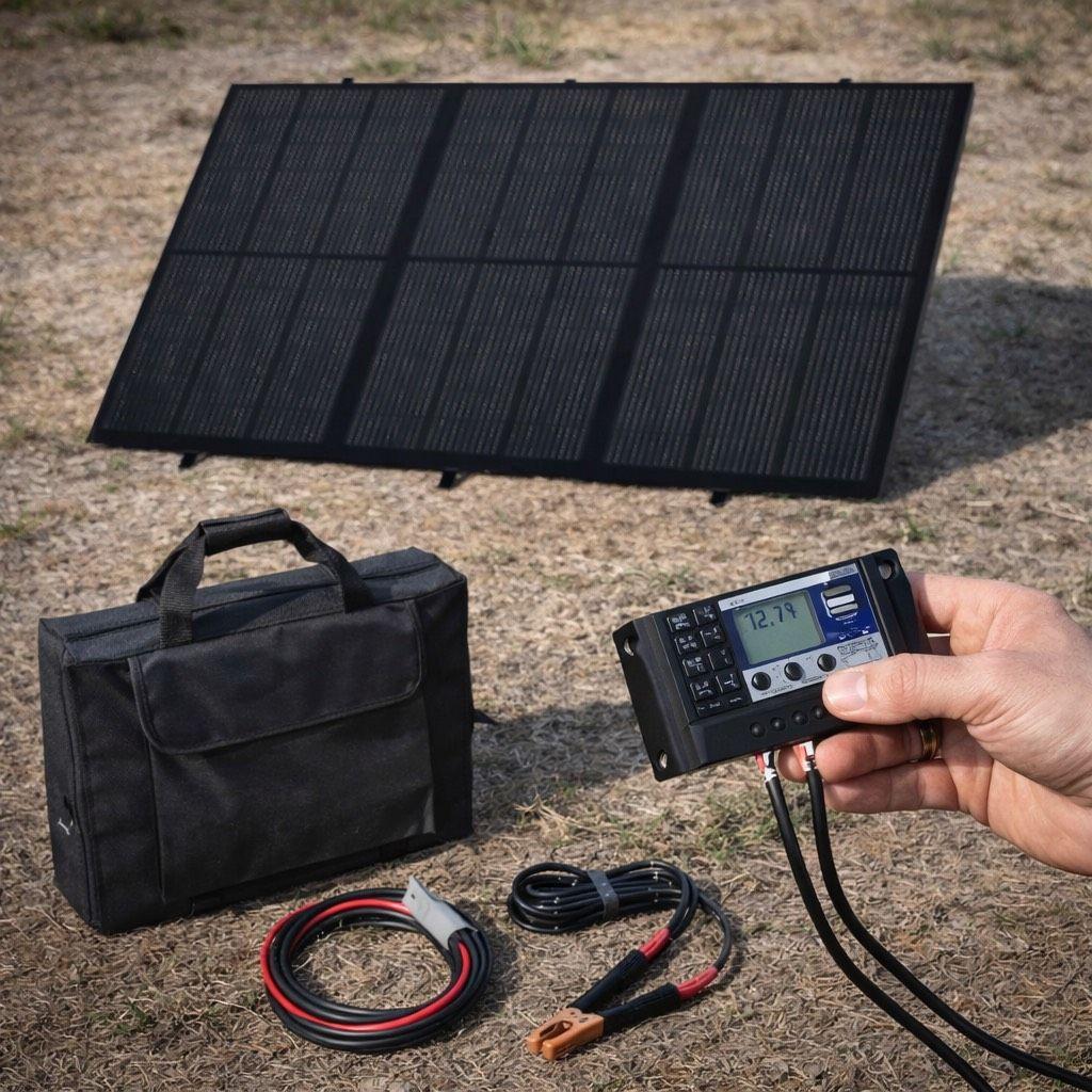 300W faltbares Solarpanel mobil & leistungsstark