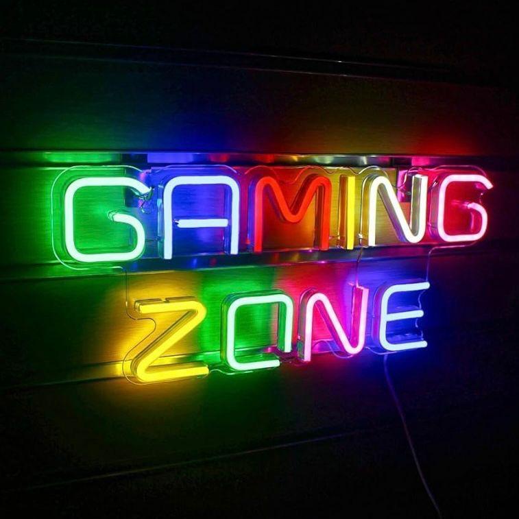LED Neon Schild Gaming Zone