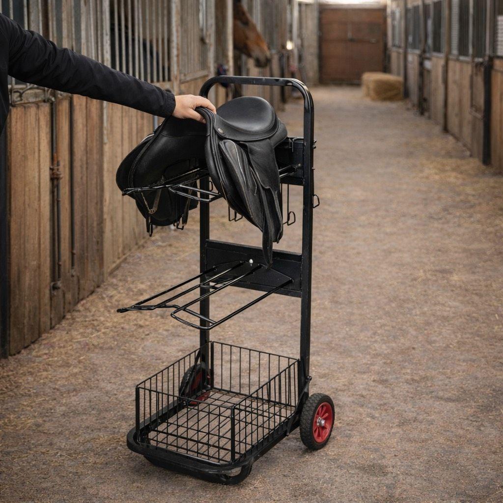 Sattelwagen Klappbar Stall