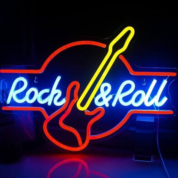 LED Neon Schild Rock & Roll