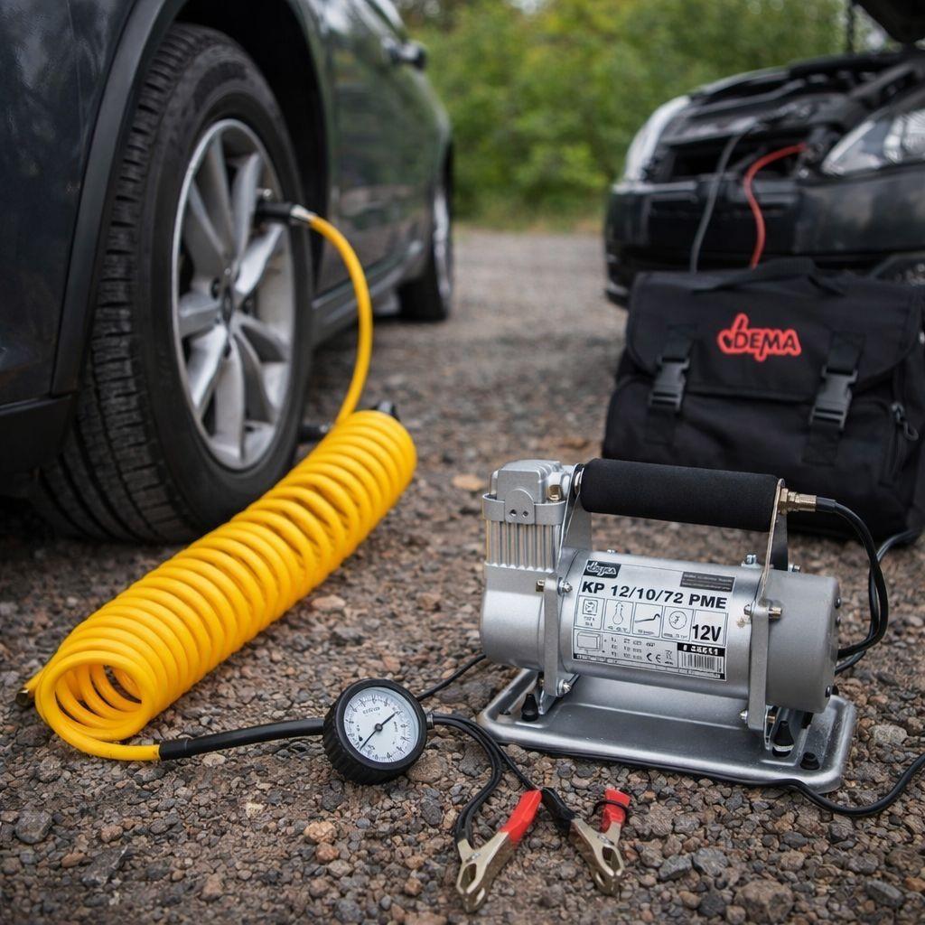 12V Kompressor leistungsstark & mobil für unterwegs