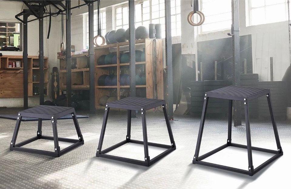 3tlg Plyo-Box Set Kraft- & Sprungtraining
