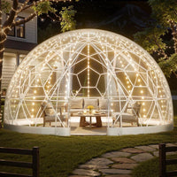 Garten Kuppelzelt 10–14 Personen mit Panoramablick