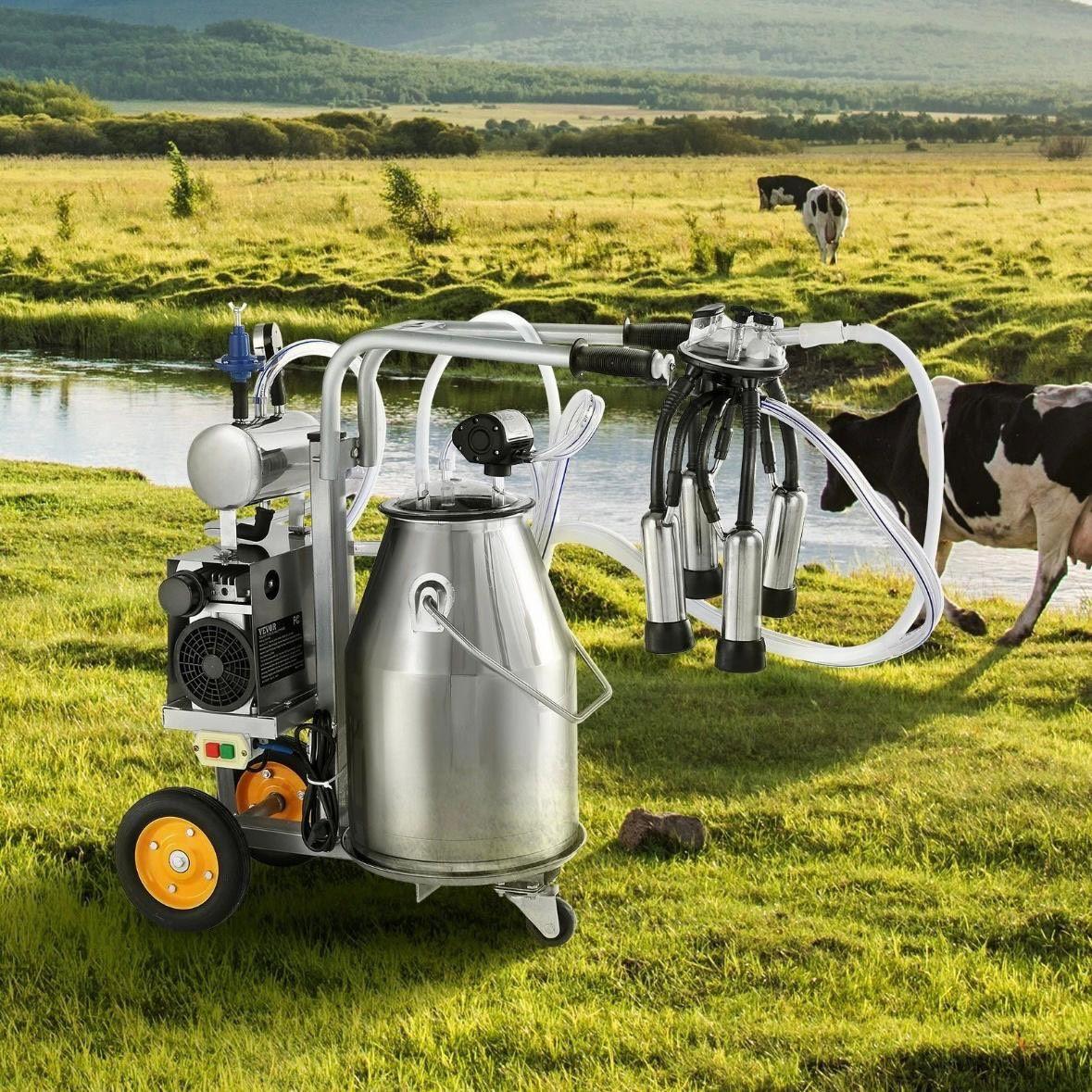 Elektrische Melkmaschine 25L Edelstahl