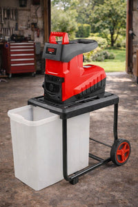 Elektro Gartenhäcksler 3000W Asthäcksler Leise Fräswerk 60L