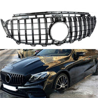 Kühlergrill Schwarz für Mercedes W213 C238 Kamerahalterung