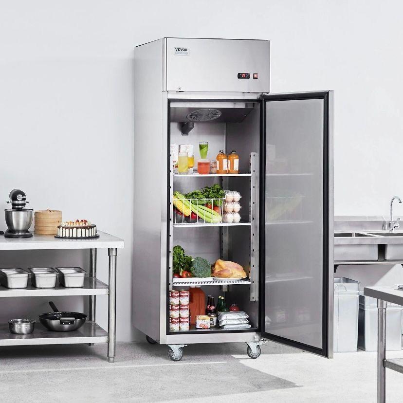 Gastro Kühlschrank 570L Edelstahl