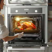 Elektrischer Einbau-Backofen 76L  3550W 9 Programme