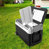Kompressor-Kühlbox 55L Dual-Zone mit App-Steuerung
