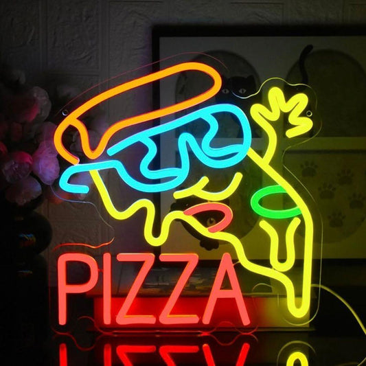 LED Neon Schild Pizza