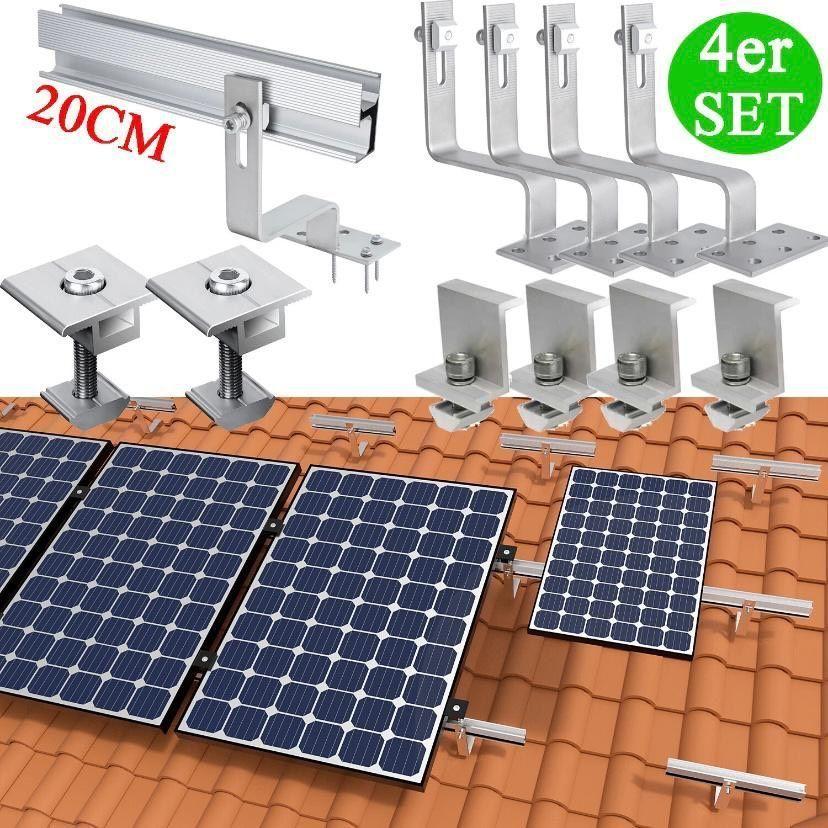 Solarmodul Montage Set Alu PV Halterung