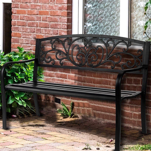Gartenbank Metall 2 Sitzer