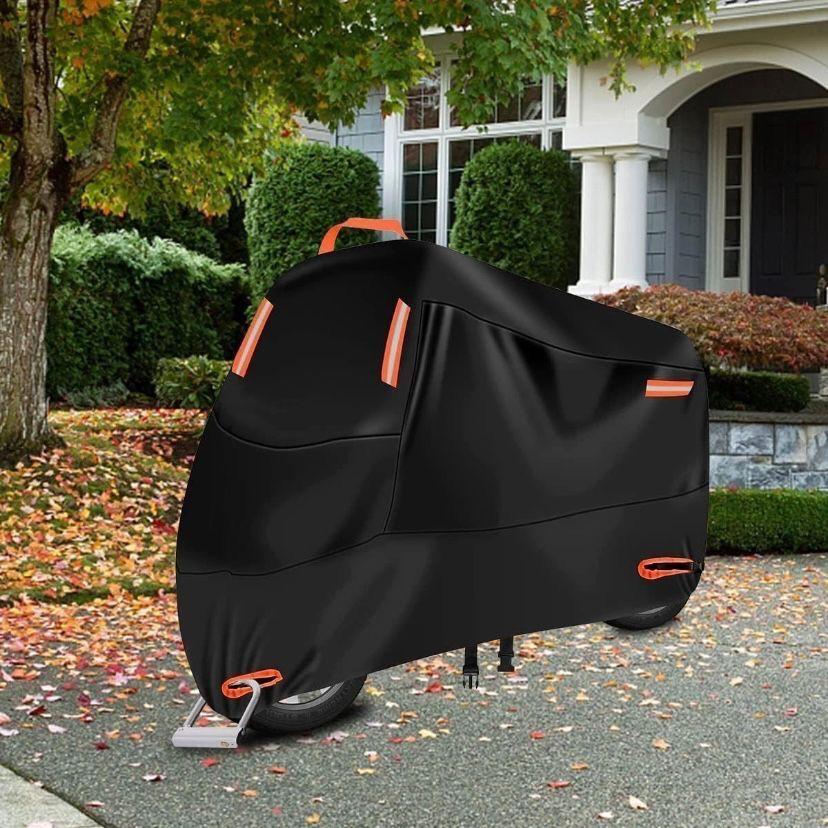 Motorradabdeckung wasserdicht 210D Schutzplane