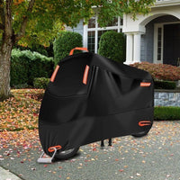 Motorradabdeckung wasserdicht 210D Schutzplane