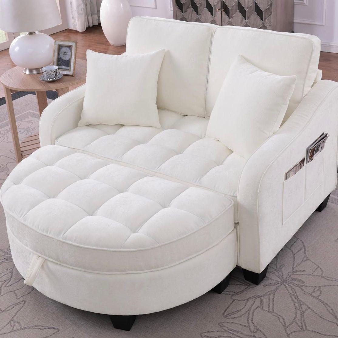 Modulares Schlafsofa 2in1 mit Schlaffunktion Beige