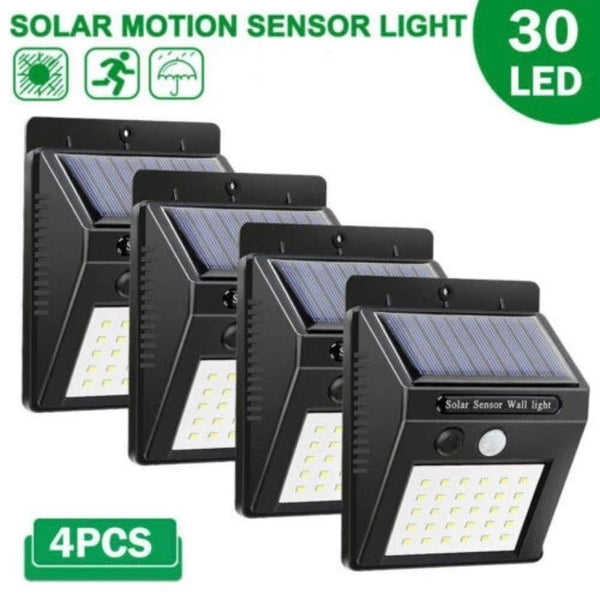 Solar LED Außenleuchte Bewegungsmelder Wandlampe