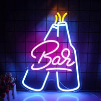 LED Neon Schild Bar