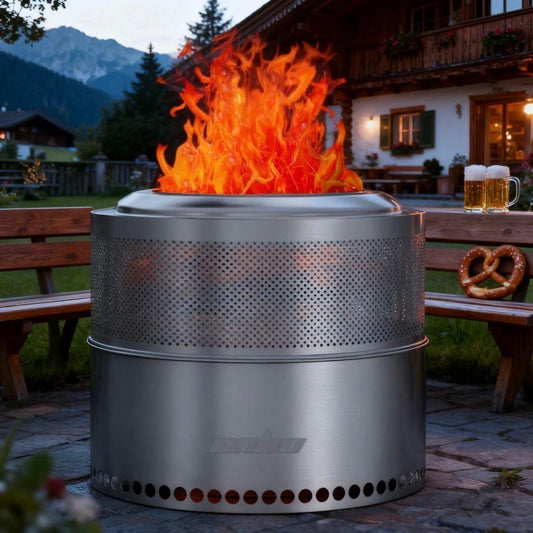 Feuerkorb Edelstahl Feuerschale