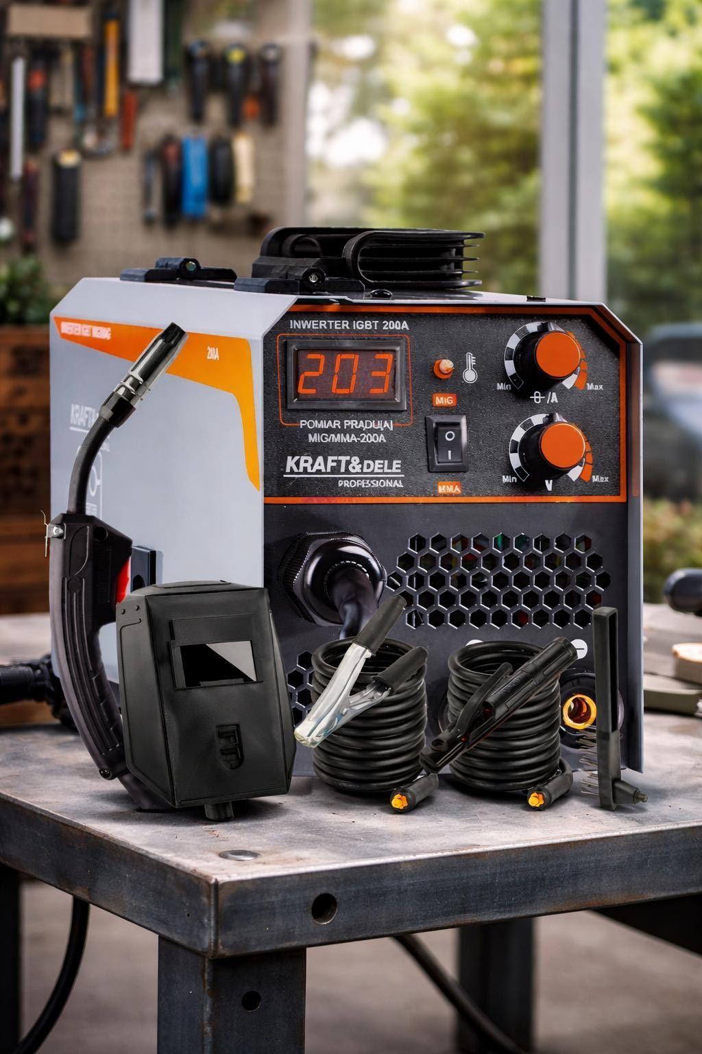 4in1 Inverter Schweißgerät MIG MAG FLUX MMA TIG 200A