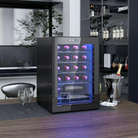 Weinkühlschrank 20 Flaschen 53L 5–18°C LED