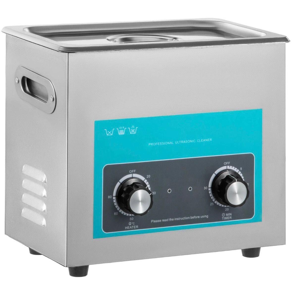 Ultraschallreiniger 6L 40 kHz mit Heizung & Timer Edelstahl