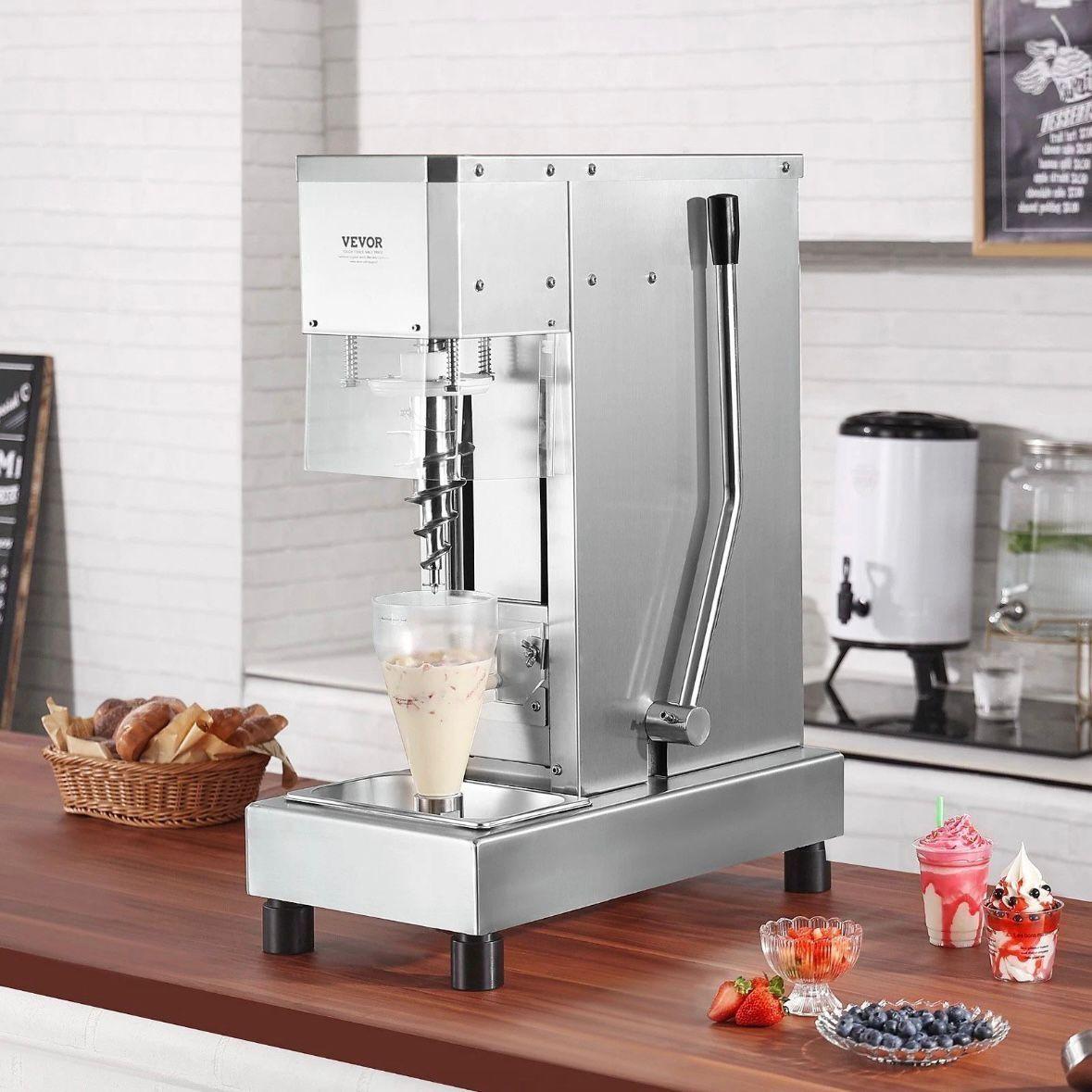 Eiscreme Mixer 750W Eismaschine 2x5L Eis