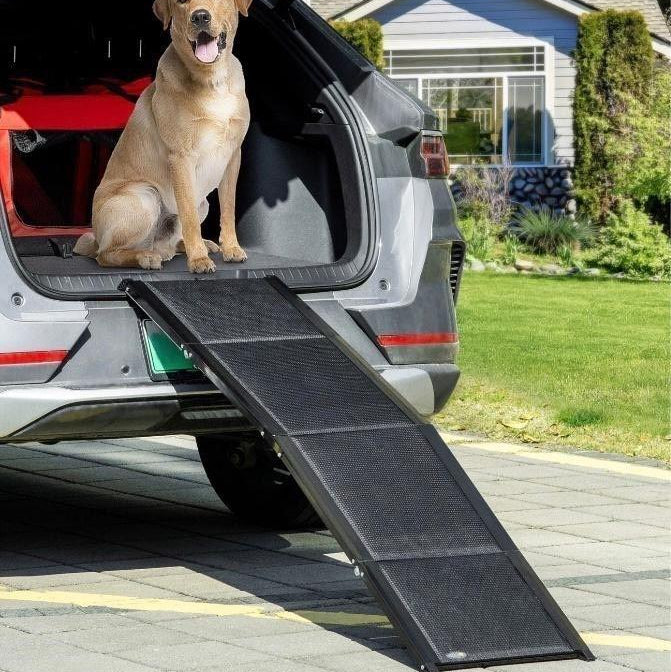 Hund Rampe Auto klappbar 158 cm Einstiegshilfe Haustier