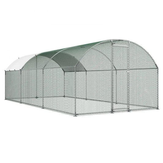 Hühnerstall 3x6m Freilaufgehege Geflügelstall