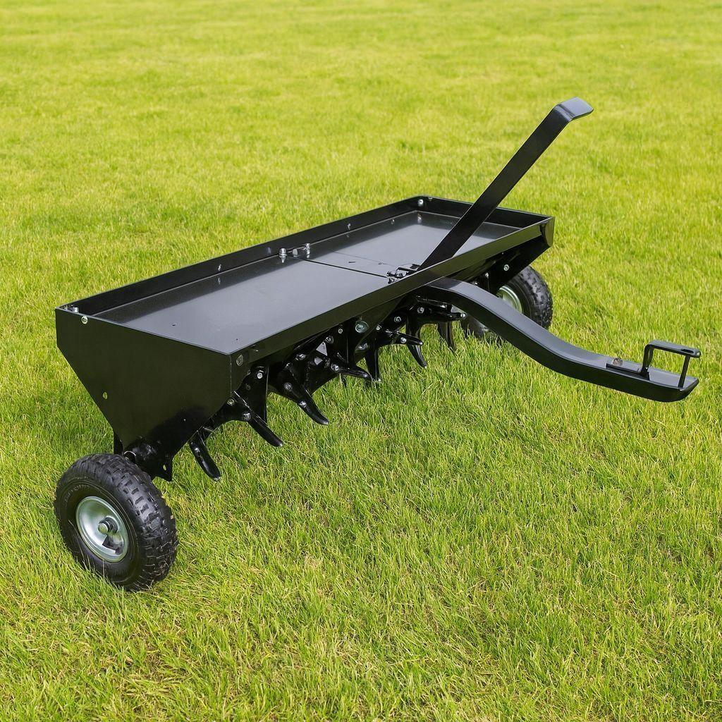Rasenbelüfter Vertikutierer 120cm Traktor Anbau