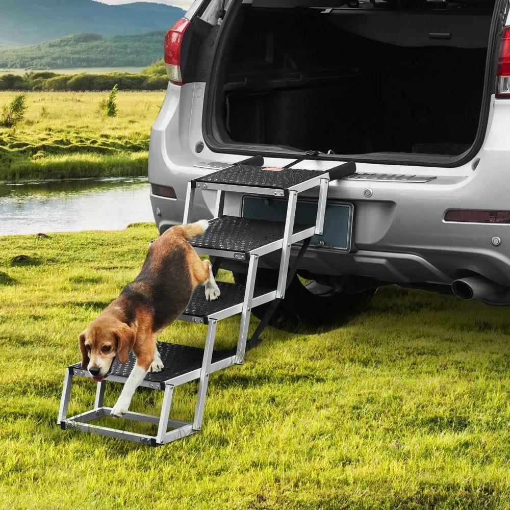 Hundetreppe 4 Stufen Auto Einstiegshilfe bis 68kg