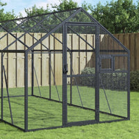 Alu-Voliere Vogelvoliere Vogelhaus 4x1,79m Voliere